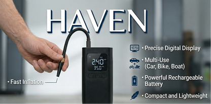 HAVEN™ Portable Tire Inflator Pro